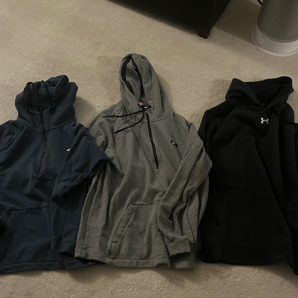 Lot of Men’s Sweatshirts (Nike and Under Armour)